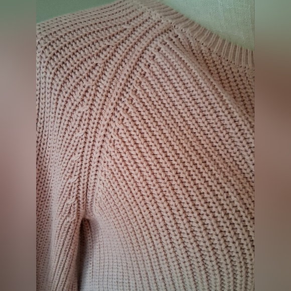 Lucky Brand - Ladies Ombre Dip Dye 100% Cotton Sweater - Buttoned Back M - Picture 8 of 11